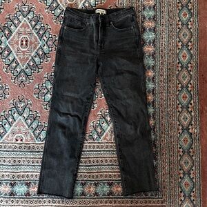 Madewell Mid Rise Stove Pipe Jeans